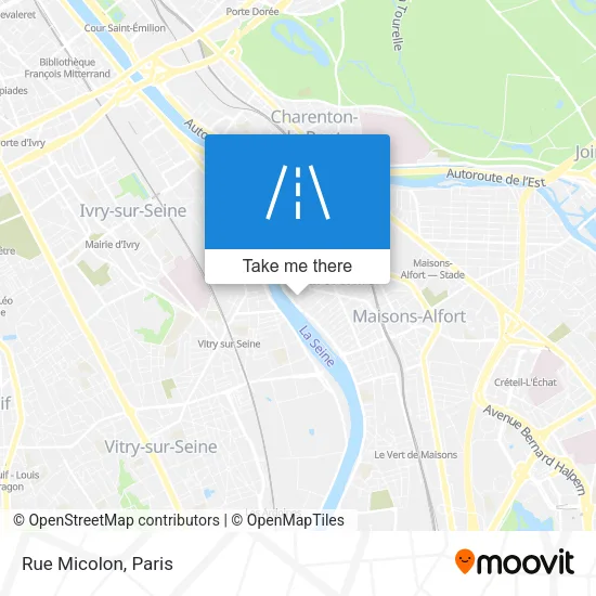 Rue Micolon map