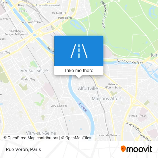 Rue Véron map