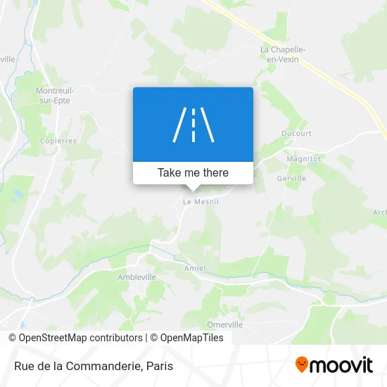 Rue de la Commanderie map