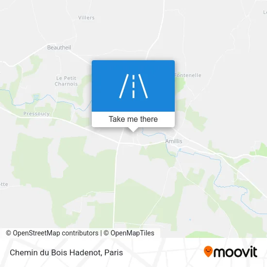 Chemin du Bois Hadenot map