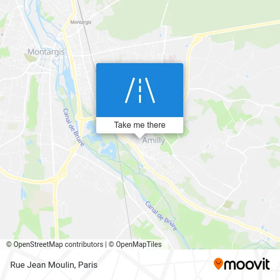 Rue Jean Moulin map