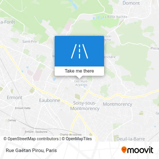 Rue Gaëtan Pirou map