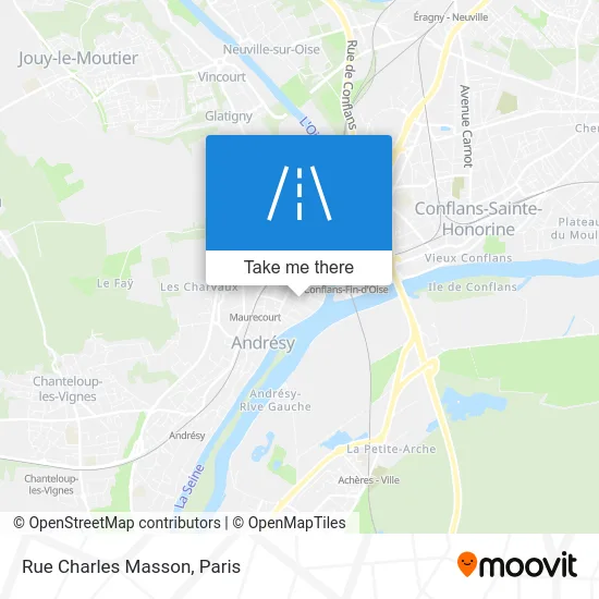 Rue Charles Masson map