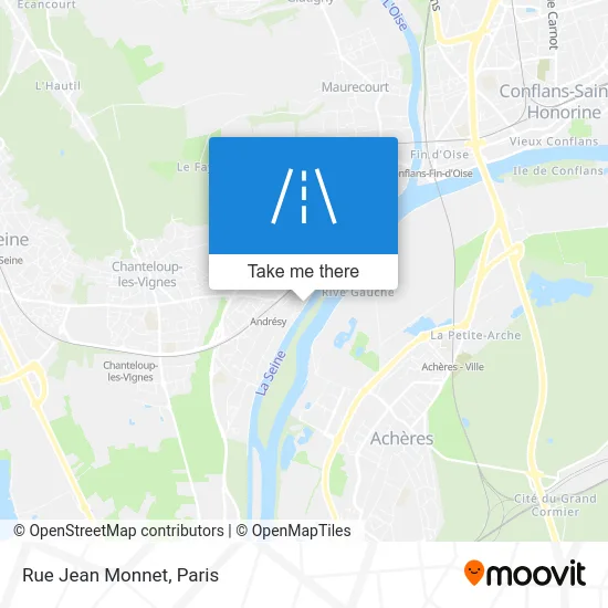 Rue Jean Monnet map