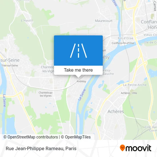 Rue Jean-Philippe Rameau map