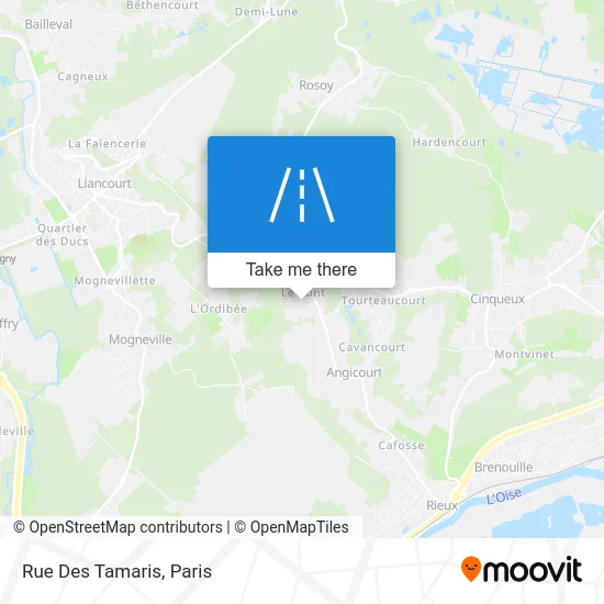 Rue Des Tamaris map
