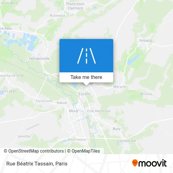 Rue Béatrix Tassain map