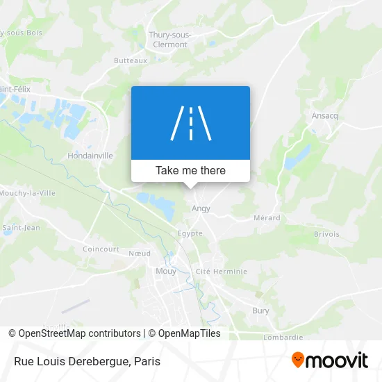 Rue Louis Derebergue map