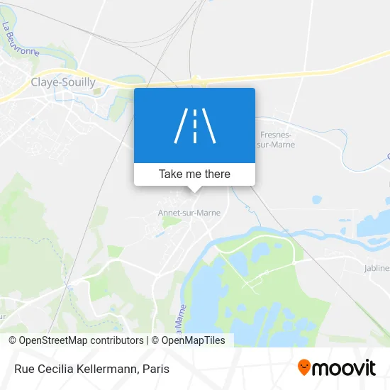 Rue Cecilia Kellermann map