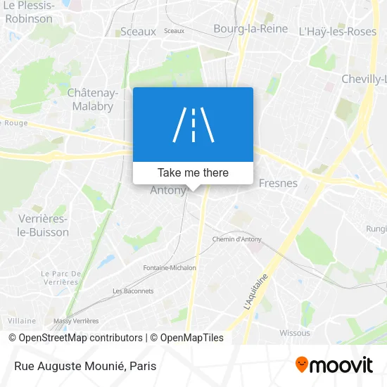 Rue Auguste Mounié map