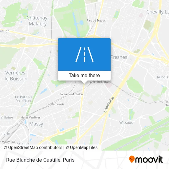 Rue Blanche de Castille map