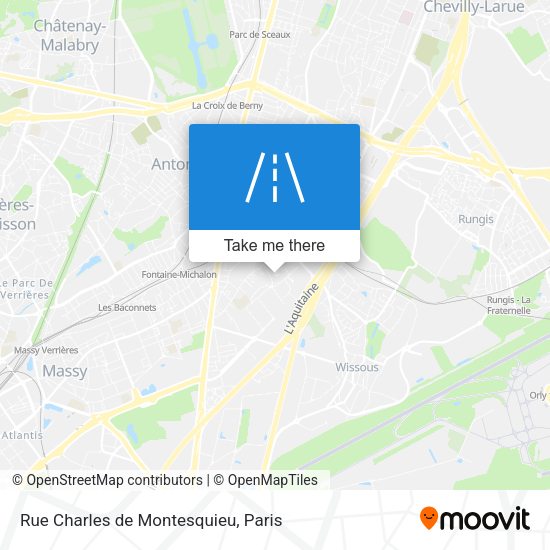 Rue Charles de Montesquieu map