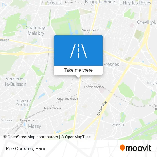 Rue Coustou map