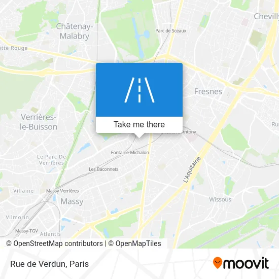 Rue de Verdun map