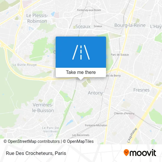 Rue Des Crocheteurs map