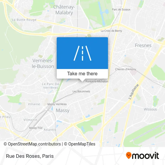 Rue Des Roses map