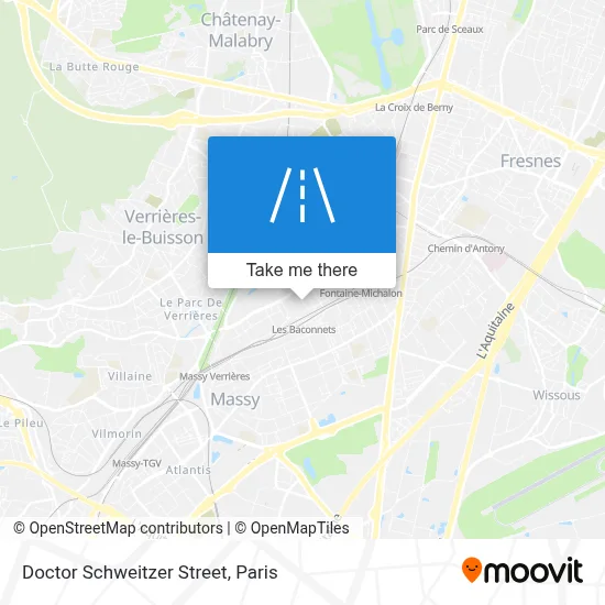 Rue du Docteur Schweitzer map