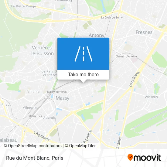 Rue du Mont-Blanc map