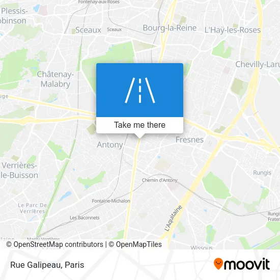 Rue Galipeau map