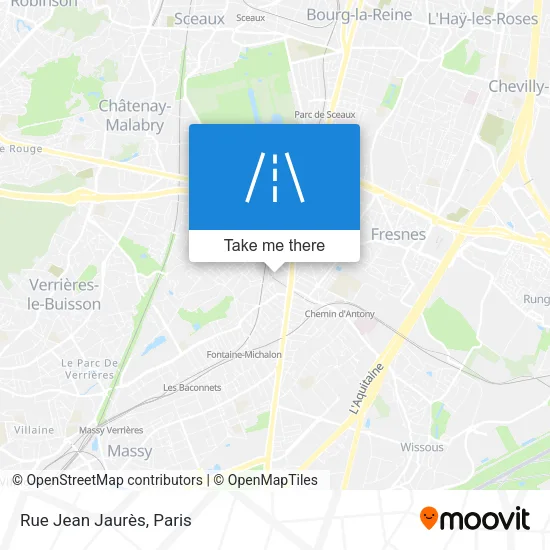 Rue Jean Jaurès map