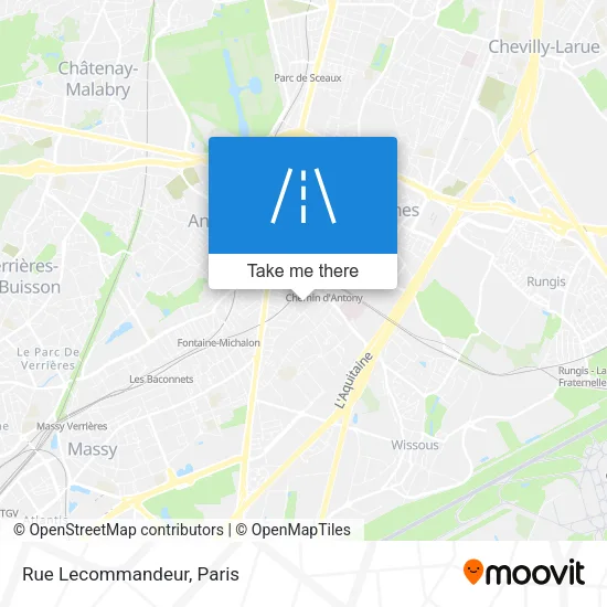 Rue Lecommandeur map