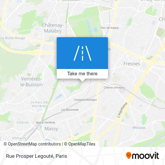 Rue Prosper Legouté map
