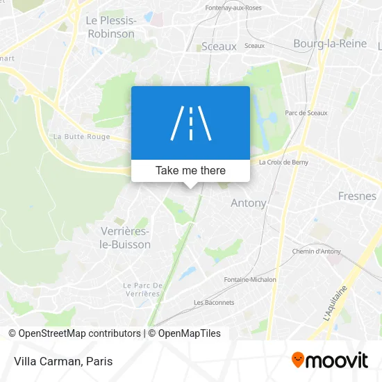 Villa Carman map