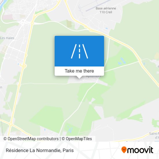 Résidence La Normandie map
