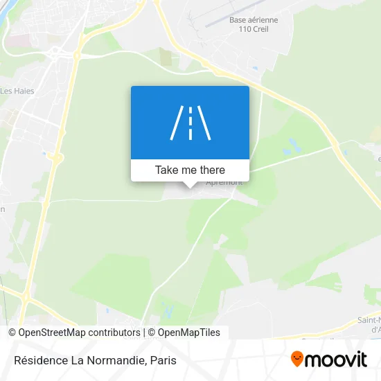 Résidence La Normandie map