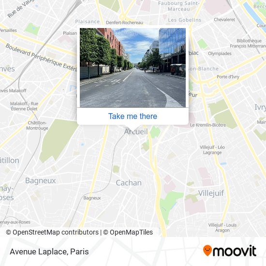 Avenue Laplace map