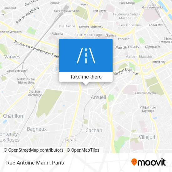 Rue Antoine Marin map
