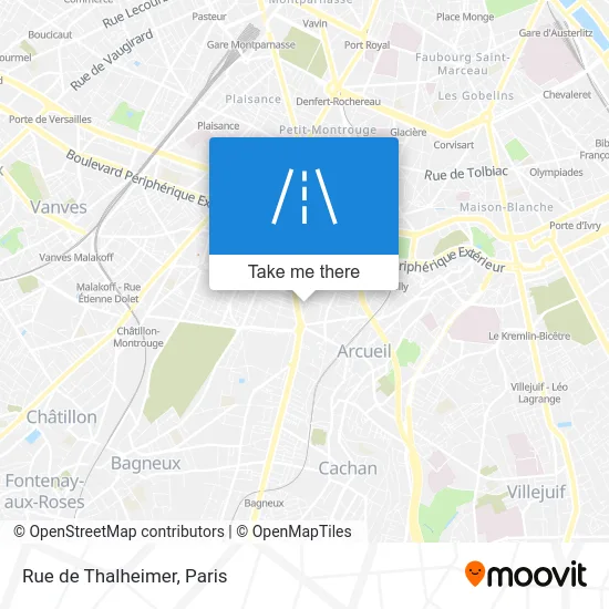 Rue de Thalheimer map