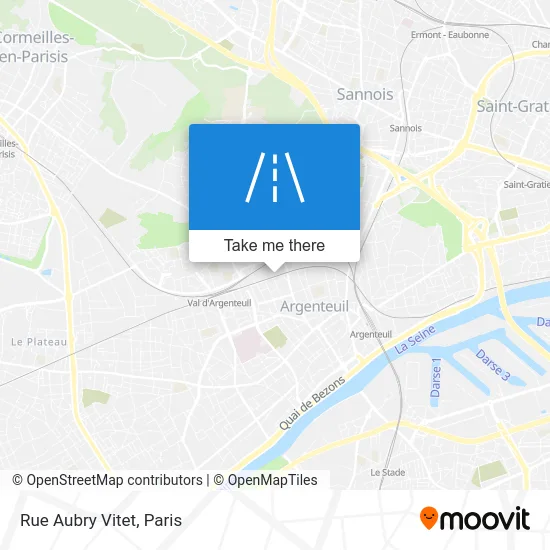 Rue Aubry Vitet map