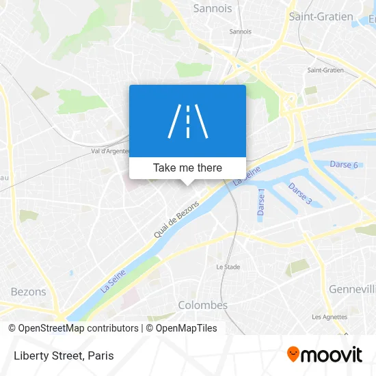 Rue de la Liberté map