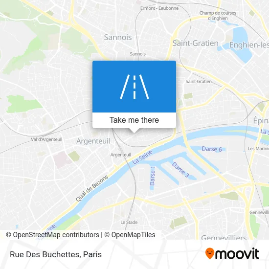 Rue Des Buchettes map