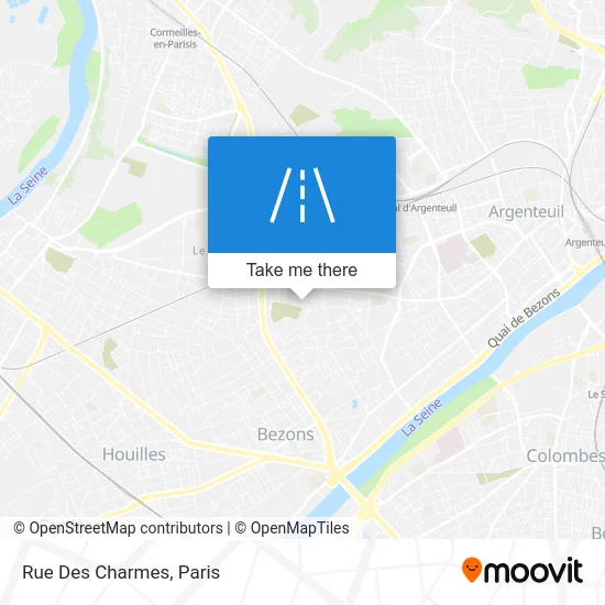 Rue Des Charmes map