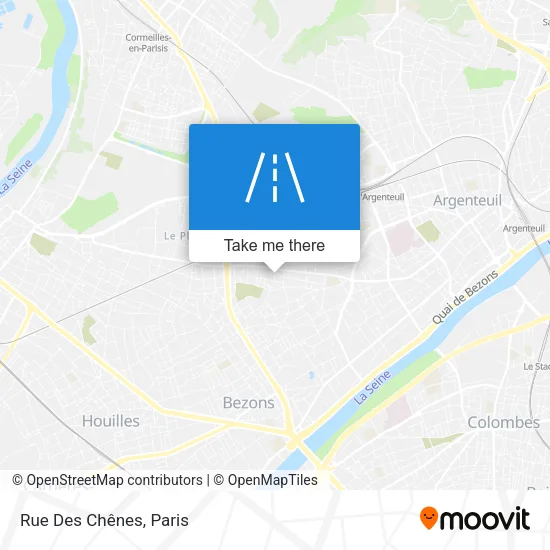 Rue Des Chênes map