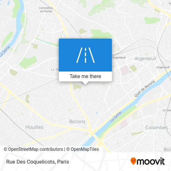 Rue Des Coquelicots map