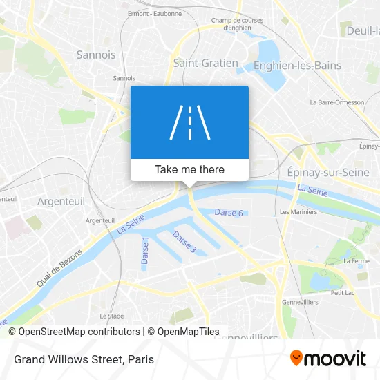 Rue Des Grands Saules map