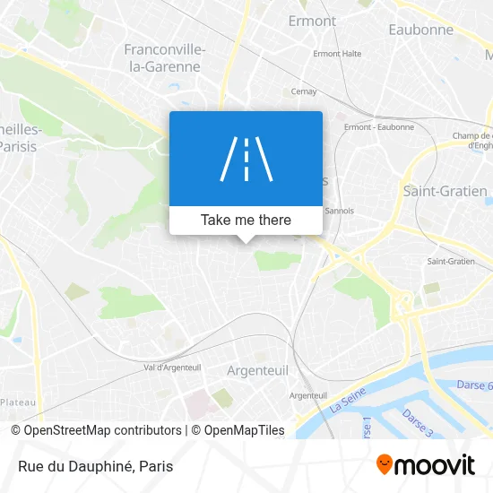 Rue du Dauphiné map