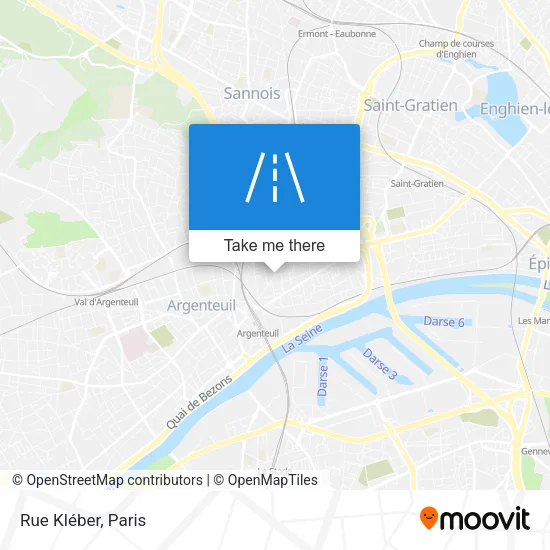 Rue Kléber map