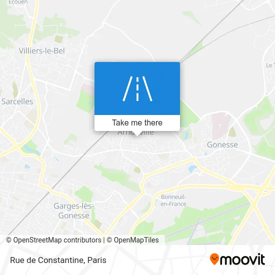 Rue de Constantine map