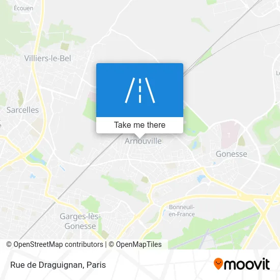 Rue de Draguignan map