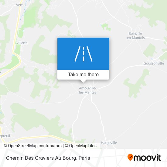 Chemin Des Graviers Au Bourg map