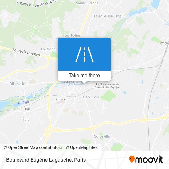 Boulevard Eugène Lagauche map
