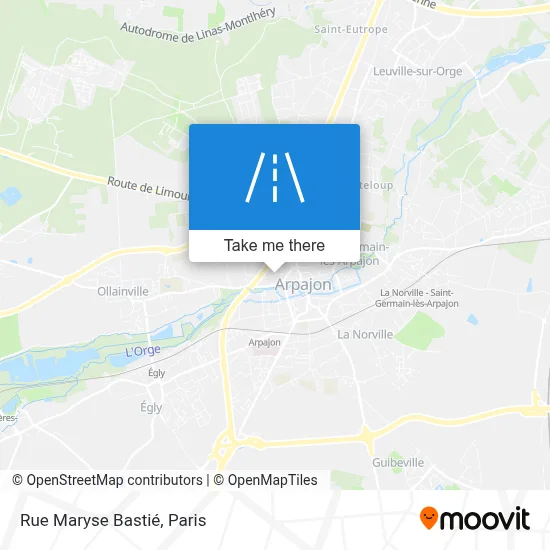 Rue Maryse Bastié map