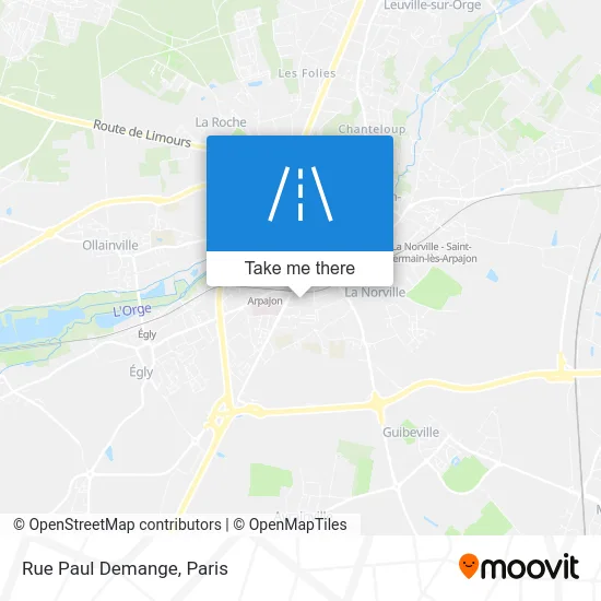 Rue Paul Demange map