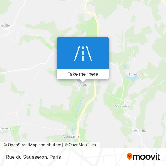 Rue du Sausseron map