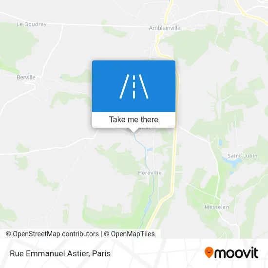 Rue Emmanuel Astier map