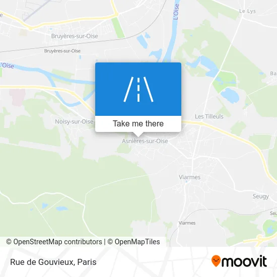 Rue de Gouvieux map